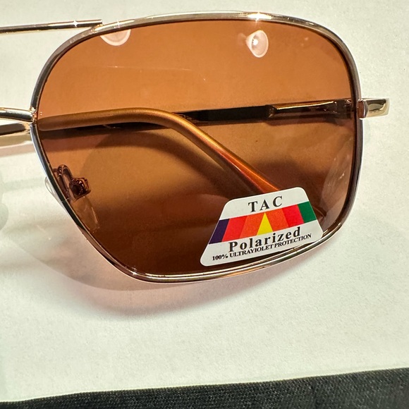 Burn Notice Shades Oliver peoples Victory 55 Michael Weston 523 Cognac Gold New - Picture 6 of 17